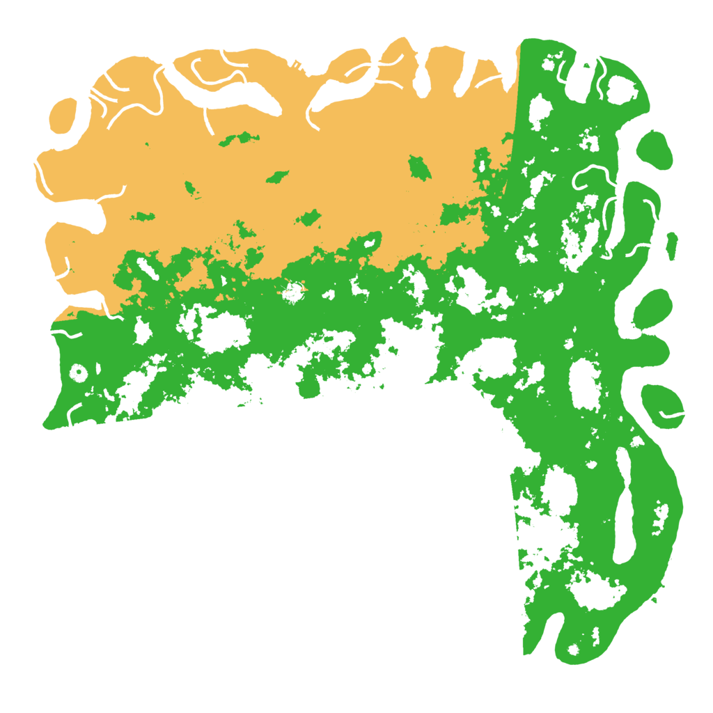 Biome Rust Map: Procedural Map, Size: 6000, Seed: 713666