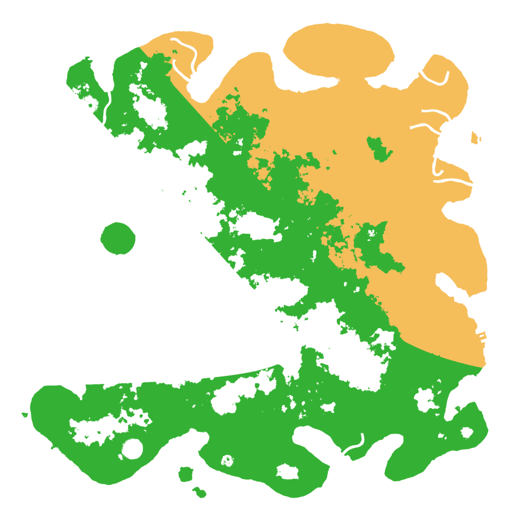 Biome Rust Map: Procedural Map, Size: 4500, Seed: 1984