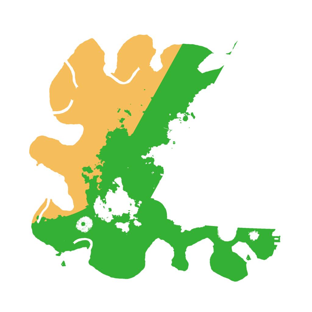 Biome Rust Map: Procedural Map, Size: 3000, Seed: 1799343717