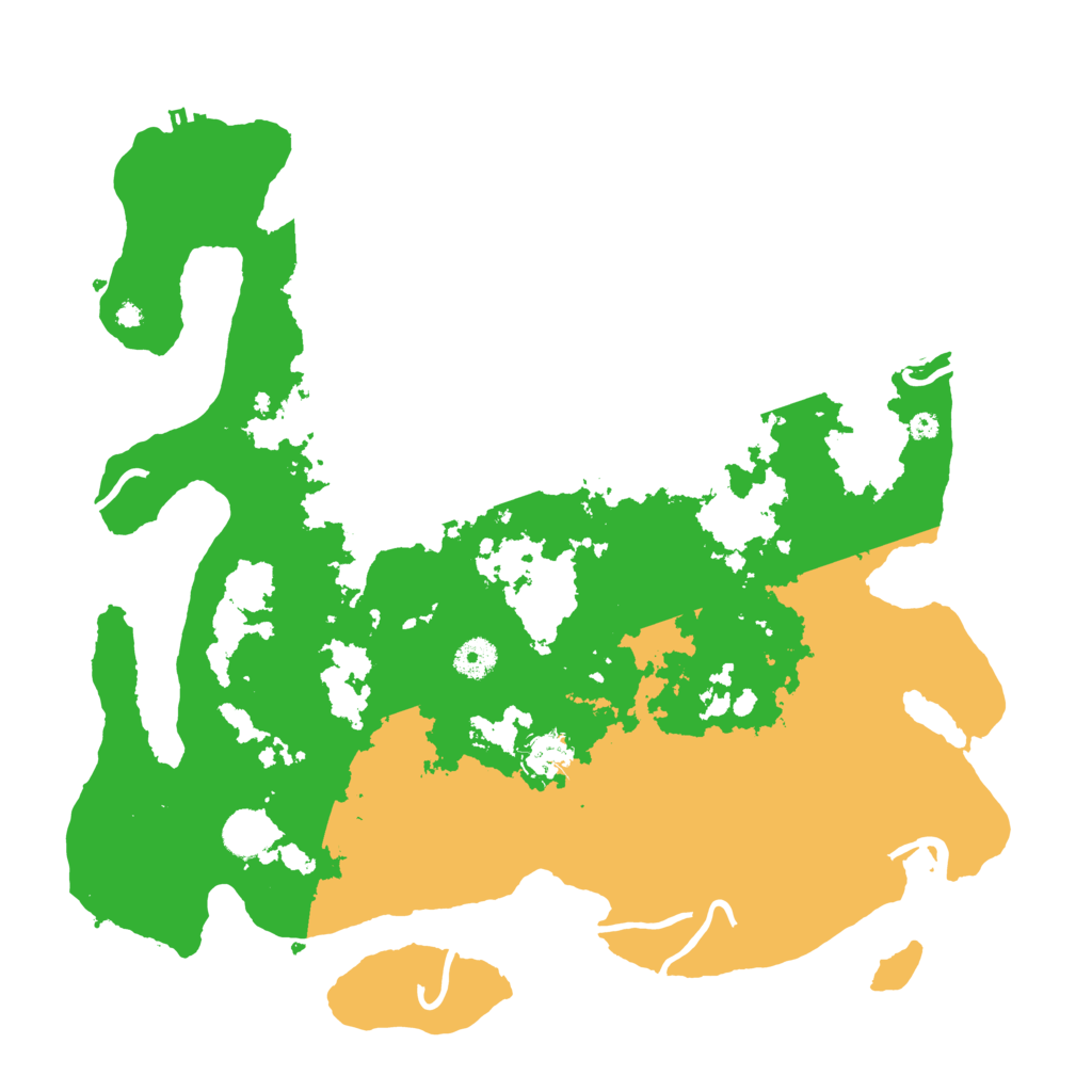 Biome Rust Map: Procedural Map, Size: 4000, Seed: 1070587453