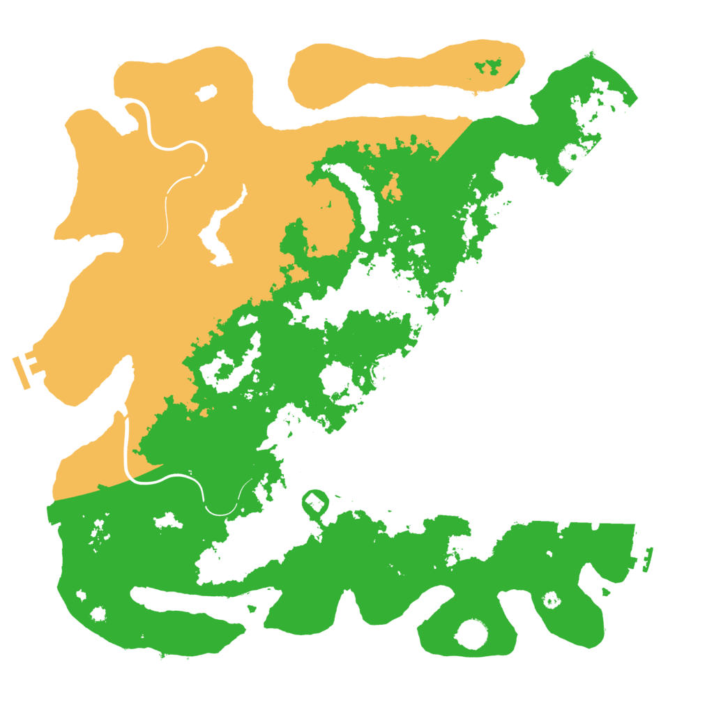 Biome Rust Map: Procedural Map, Size: 4250, Seed: 611164170