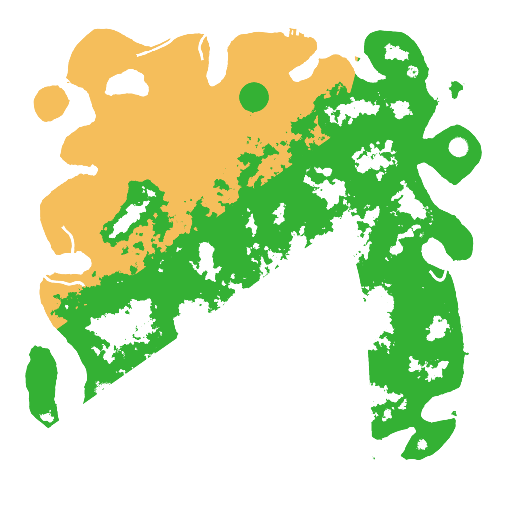 Biome Rust Map: Procedural Map, Size: 4500, Seed: 1124066478