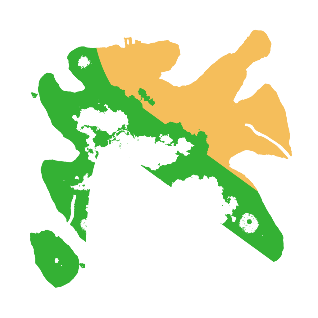 Biome Rust Map: Procedural Map, Size: 2550, Seed: 1483117433