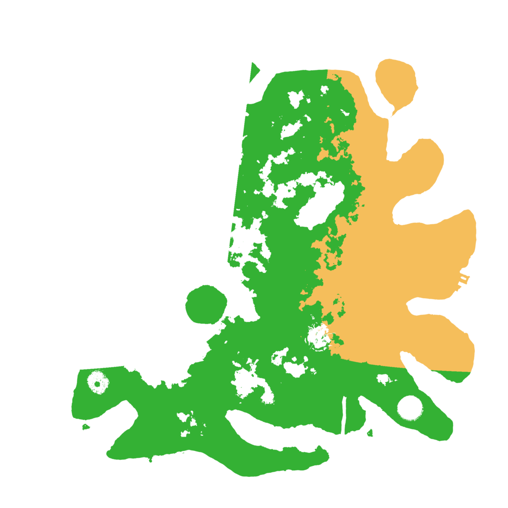 Biome Rust Map: Procedural Map, Size: 3600, Seed: 1985360278