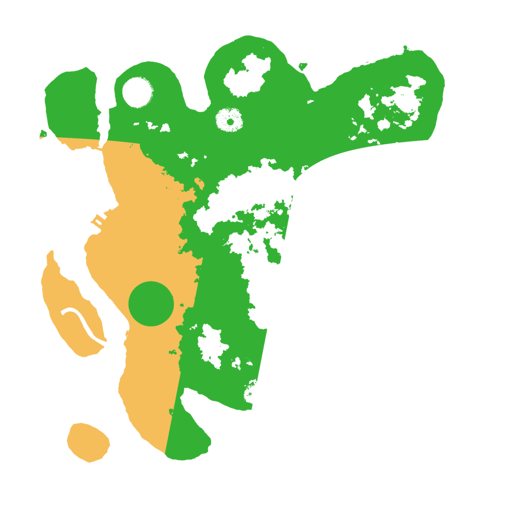 Biome Rust Map: Procedural Map, Size: 3000, Seed: 2903