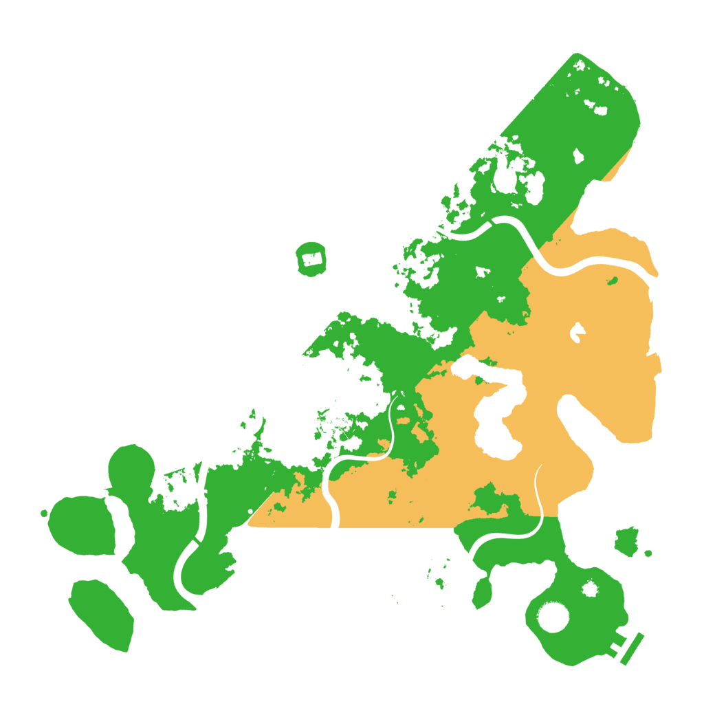 Biome Rust Map: Procedural Map, Size: 4006, Seed: 616360672