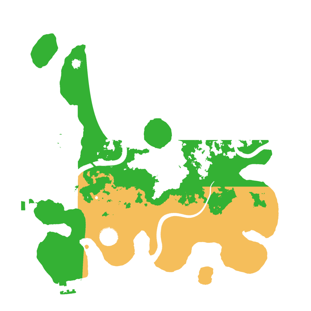 Biome Rust Map: Procedural Map, Size: 3000, Seed: 348427866