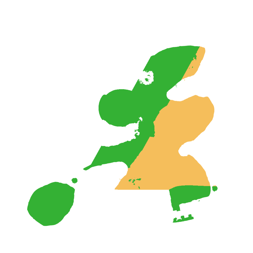 Biome Rust Map: Procedural Map, Size: 1800, Seed: 37631