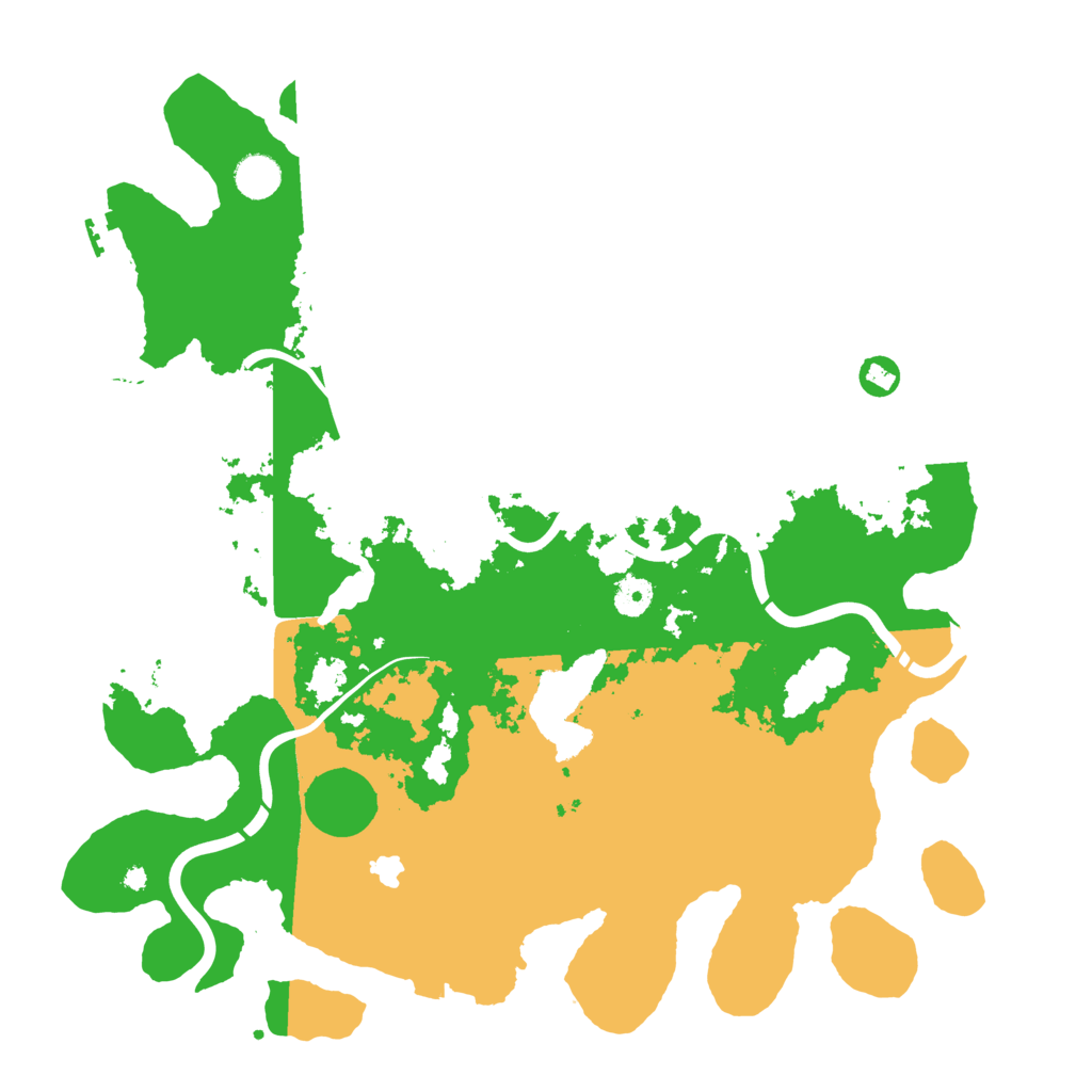 Biome Rust Map: Procedural Map, Size: 4250, Seed: 7143