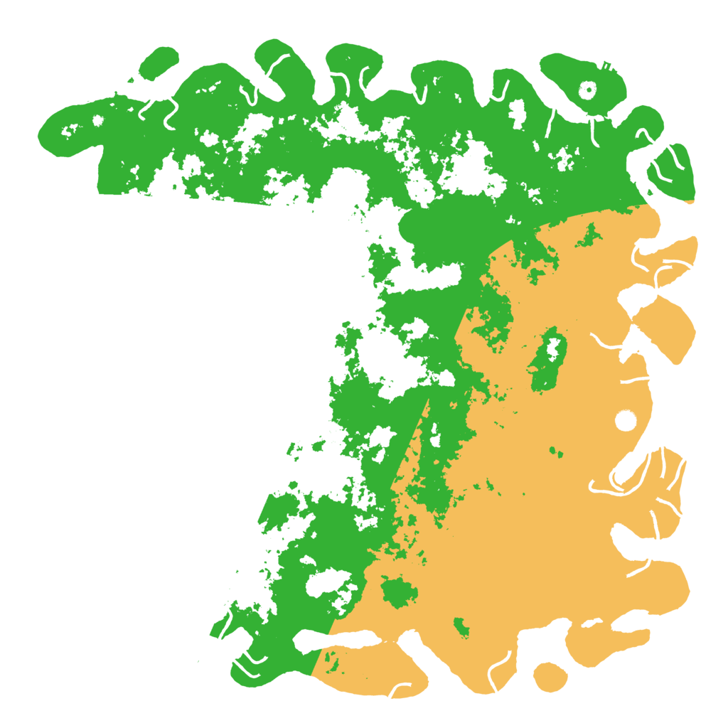 Biome Rust Map: Procedural Map, Size: 6000, Seed: 17082594