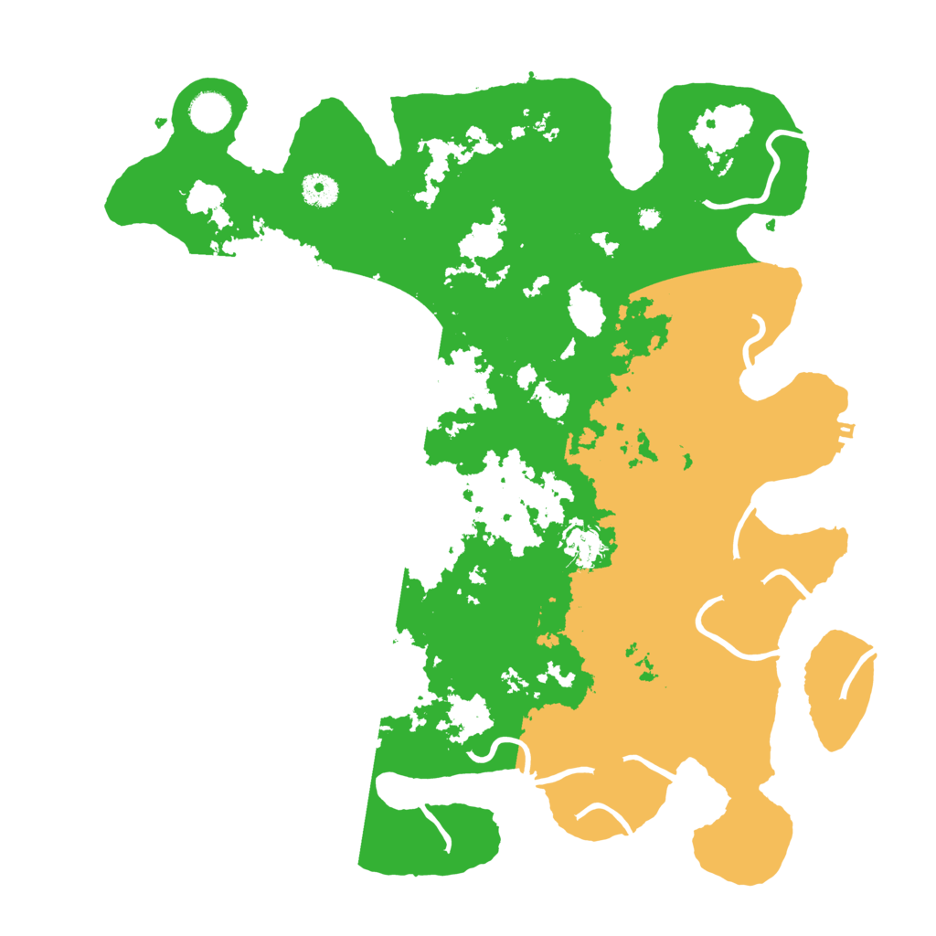 Biome Rust Map: Procedural Map, Size: 4000, Seed: 12051992