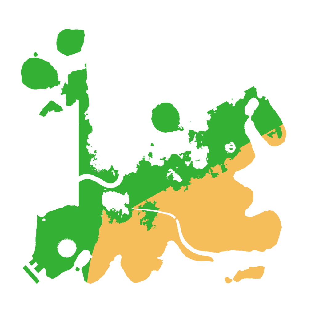 Biome Rust Map: Procedural Map, Size: 3000, Seed: 1062143643