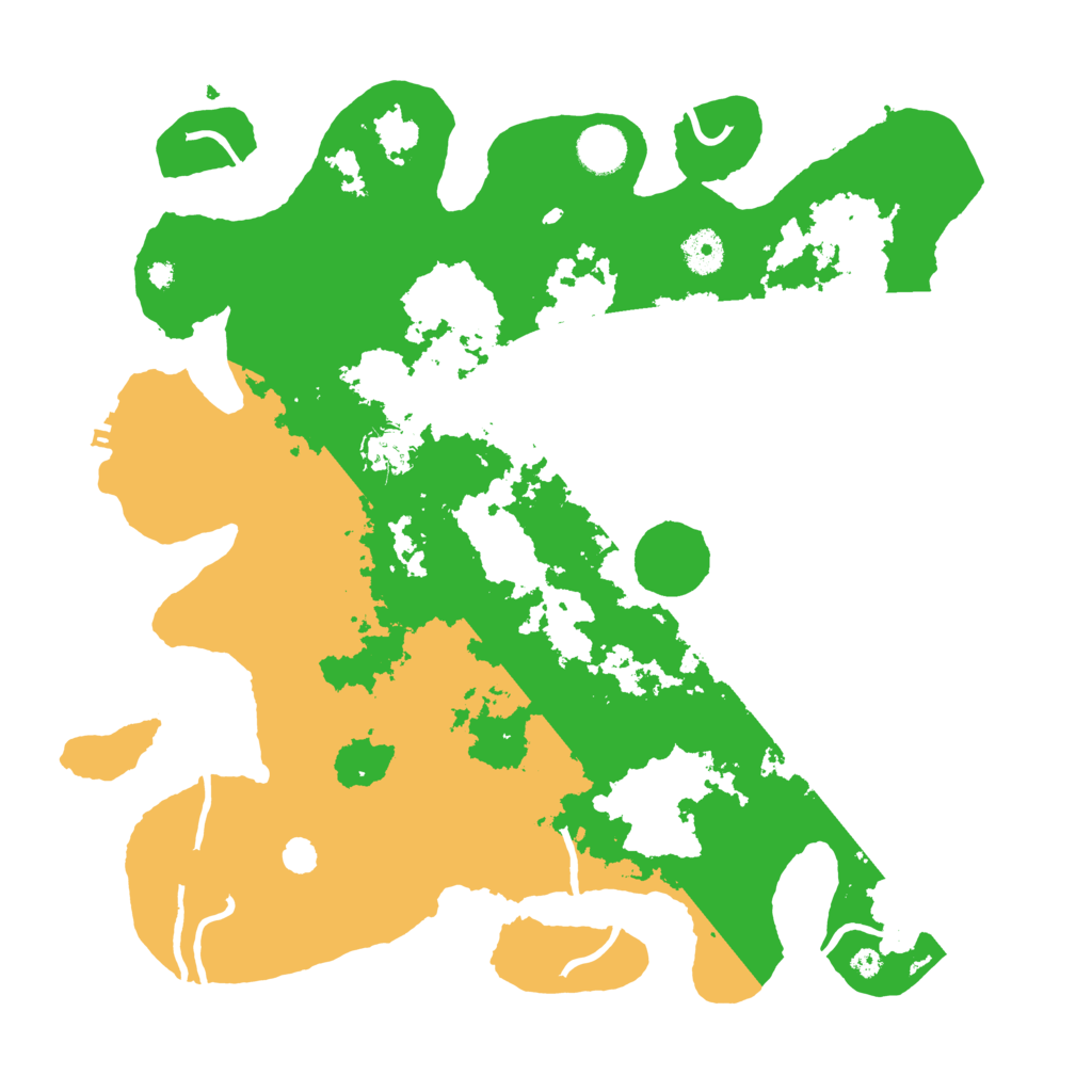 Biome Rust Map: Procedural Map, Size: 3888, Seed: 1337