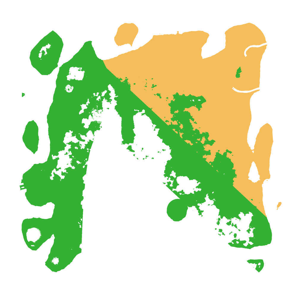 Biome Rust Map: Procedural Map, Size: 4000, Seed: 1197290025