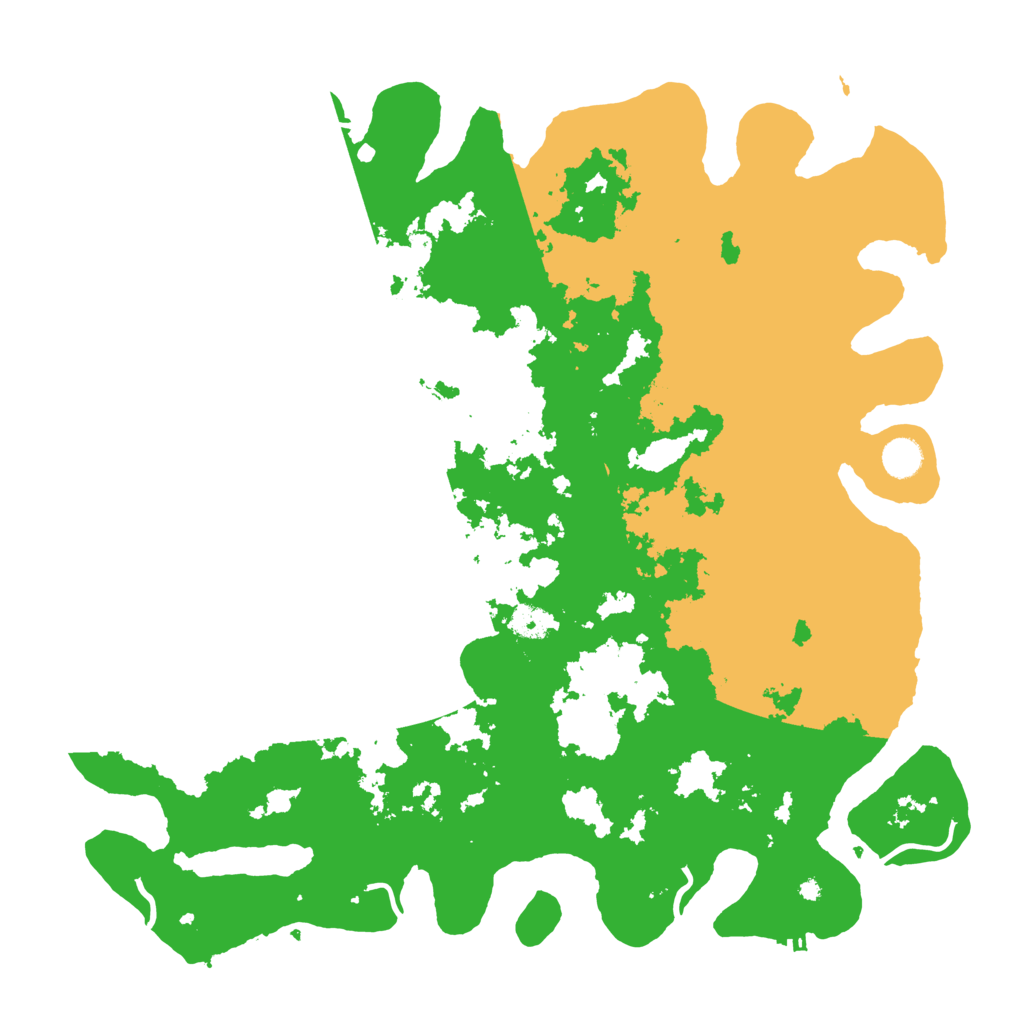 Biome Rust Map: Procedural Map, Size: 4500, Seed: 1310309102