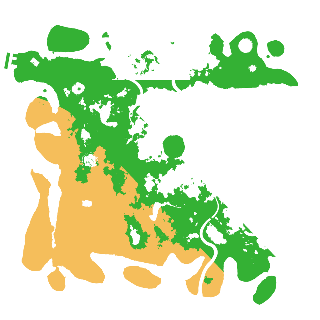 Biome Rust Map: Procedural Map, Size: 4000, Seed: 70513633