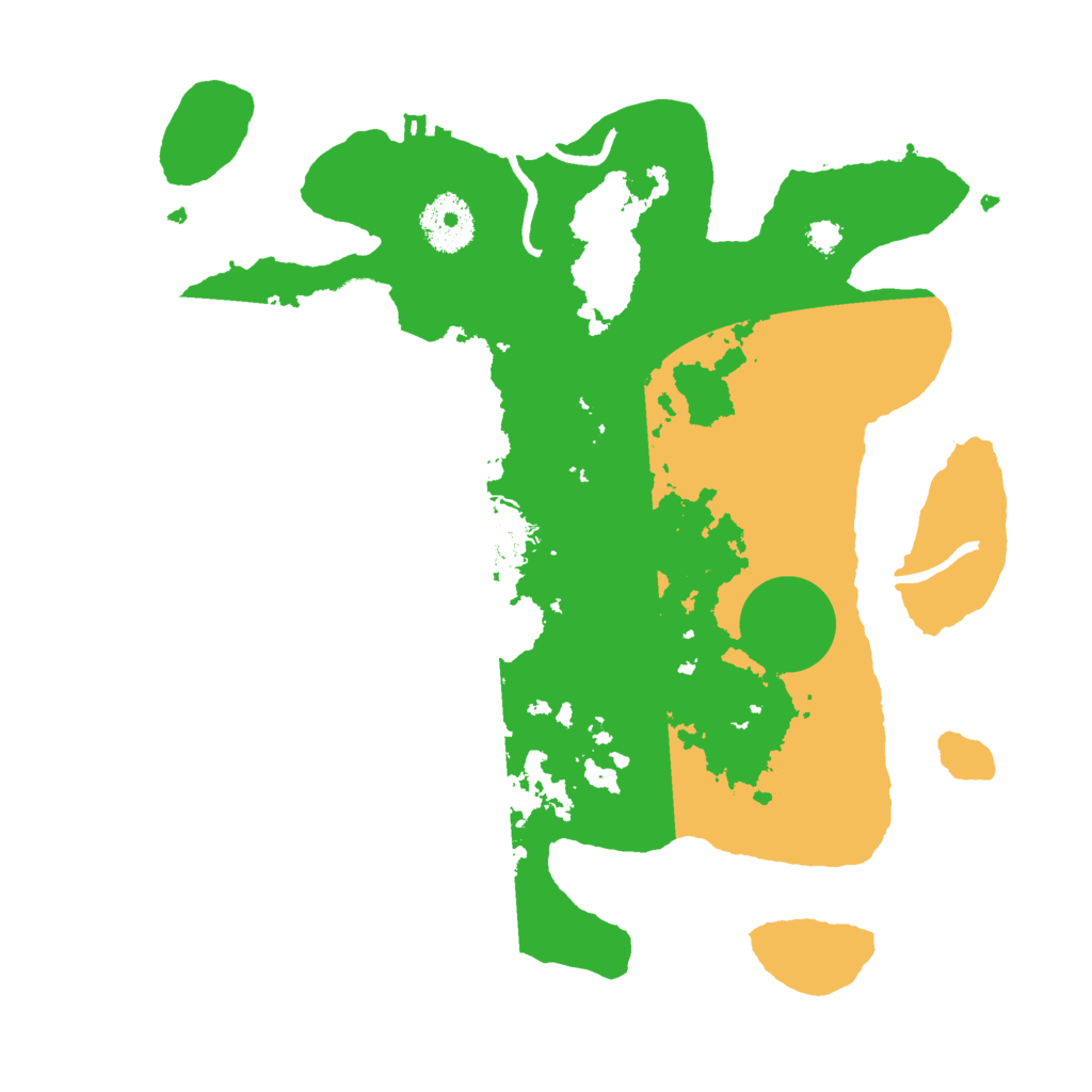 Biome Rust Map: Procedural Map, Size: 3000, Seed: 365024044