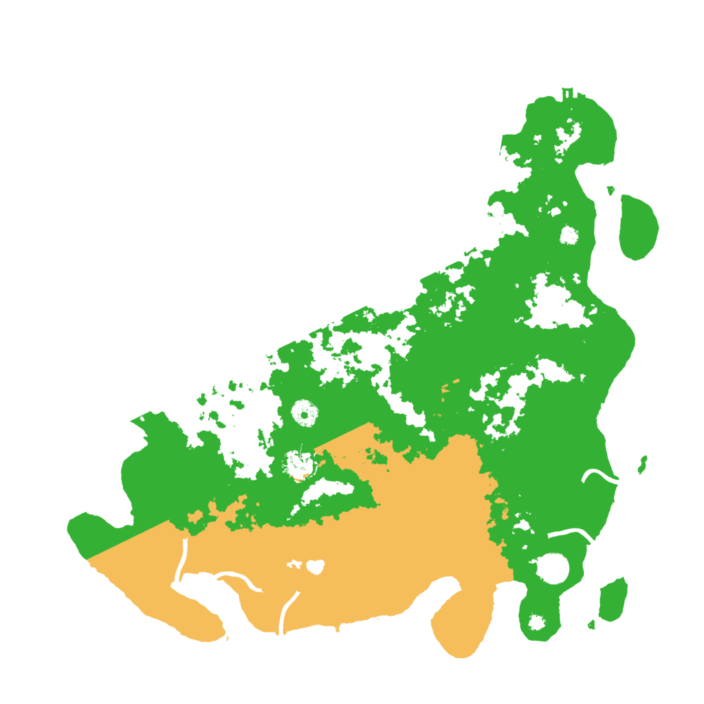 Biome Rust Map: Procedural Map, Size: 4000, Seed: 1557064294