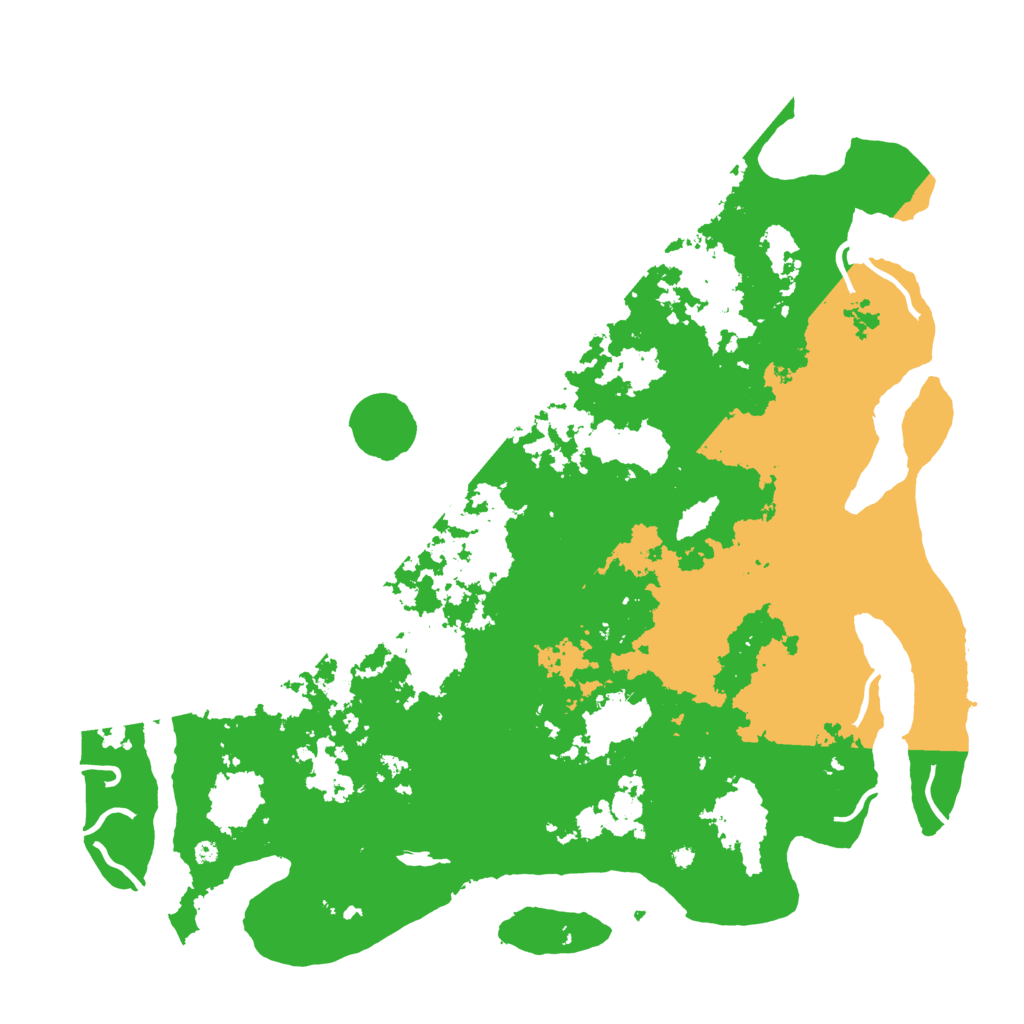 Biome Rust Map: Procedural Map, Size: 4500, Seed: 5973159