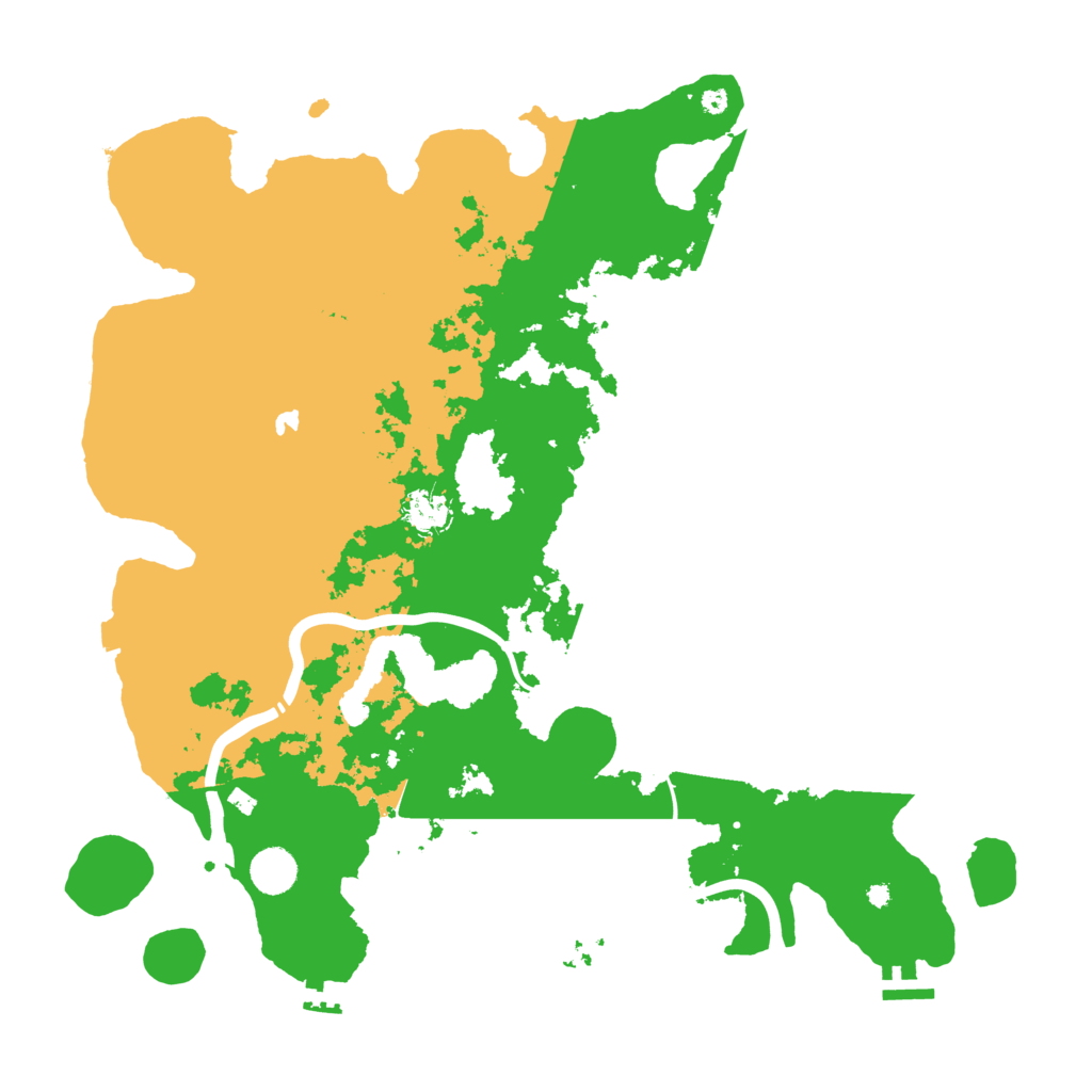 Biome Rust Map: Procedural Map, Size: 4250, Seed: 1113719339