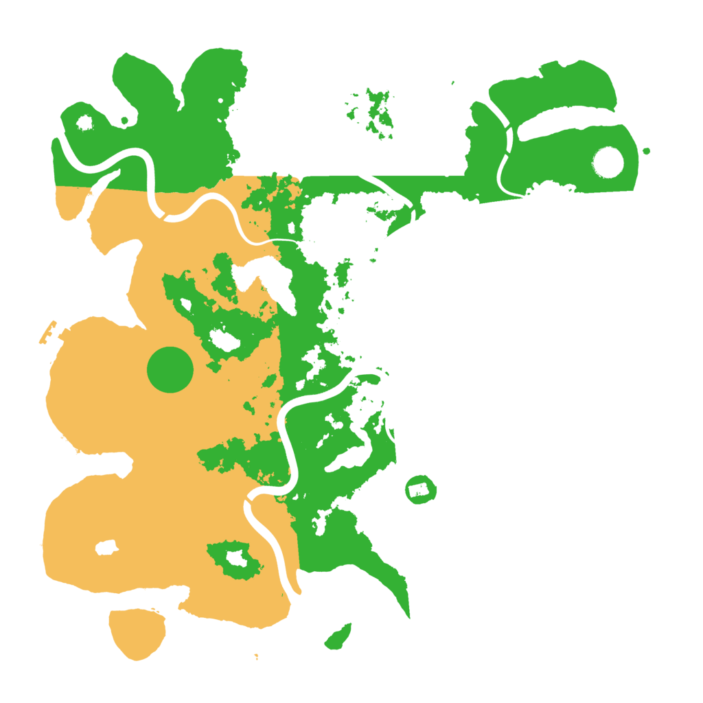 Biome Rust Map: Procedural Map, Size: 4000, Seed: 6738456