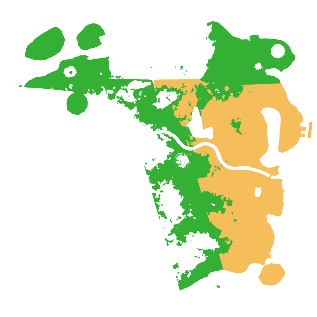 Biome Rust Map: Procedural Map, Size: 4000, Seed: 1684156197