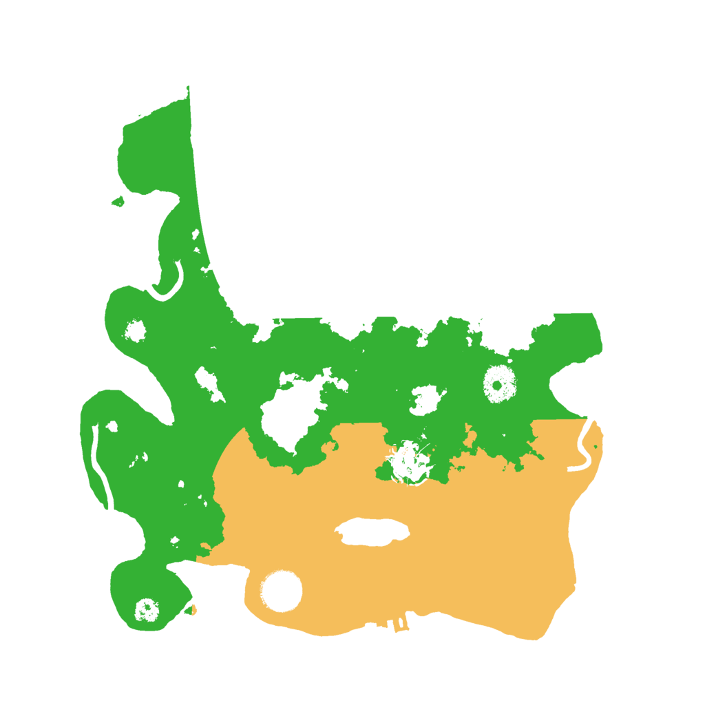 Biome Rust Map: Procedural Map, Size: 3000, Seed: 85953