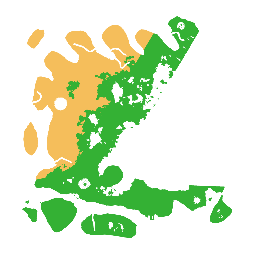 Biome Rust Map: Procedural Map, Size: 3500, Seed: 2101975876