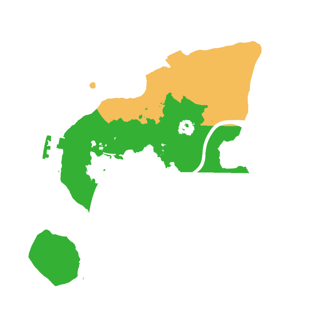 Biome Rust Map: Procedural Map, Size: 2000, Seed: 1673028568