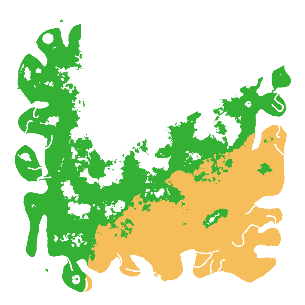 Biome Rust Map: Procedural Map, Size: 5000, Seed: 231231