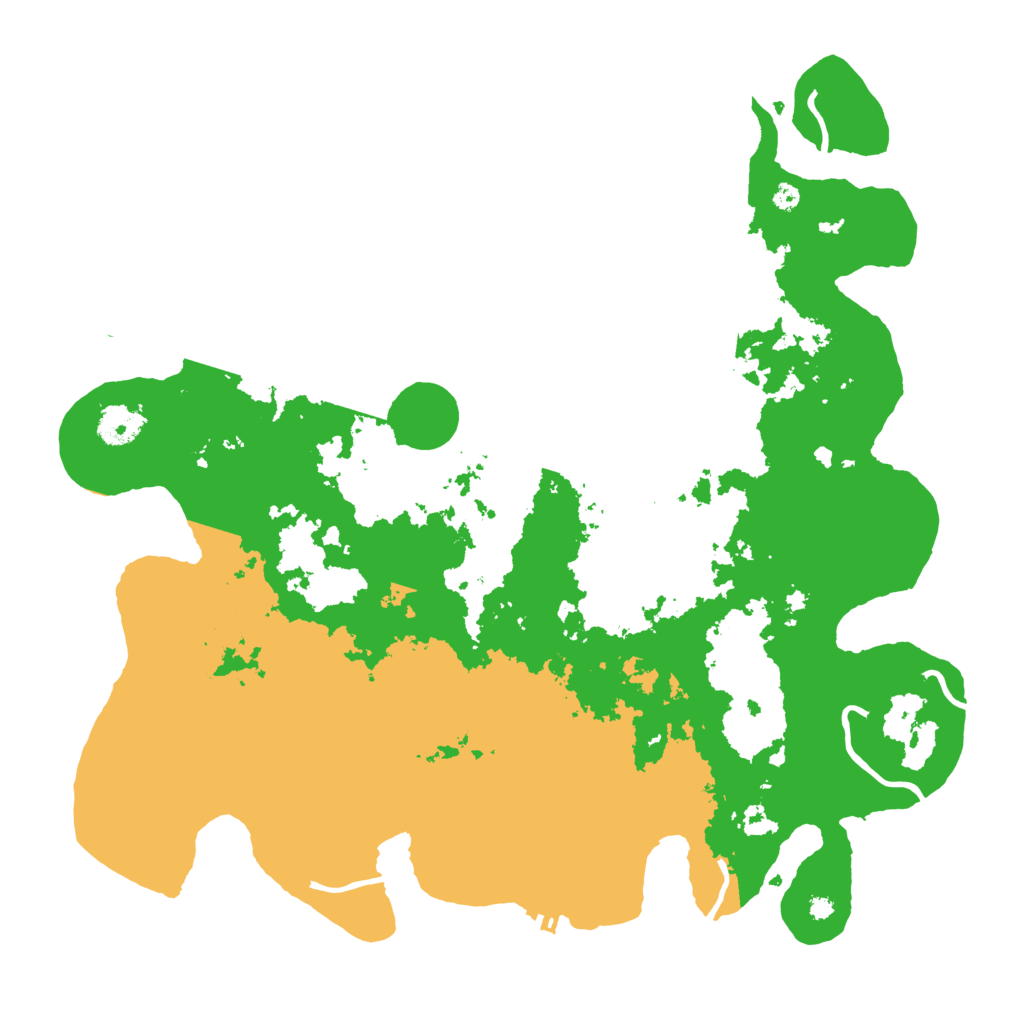Biome Rust Map: Procedural Map, Size: 4000, Seed: 500208944