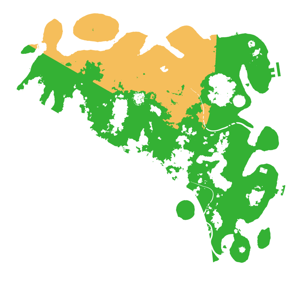 Biome Rust Map: Procedural Map, Size: 4250, Seed: 1571381161