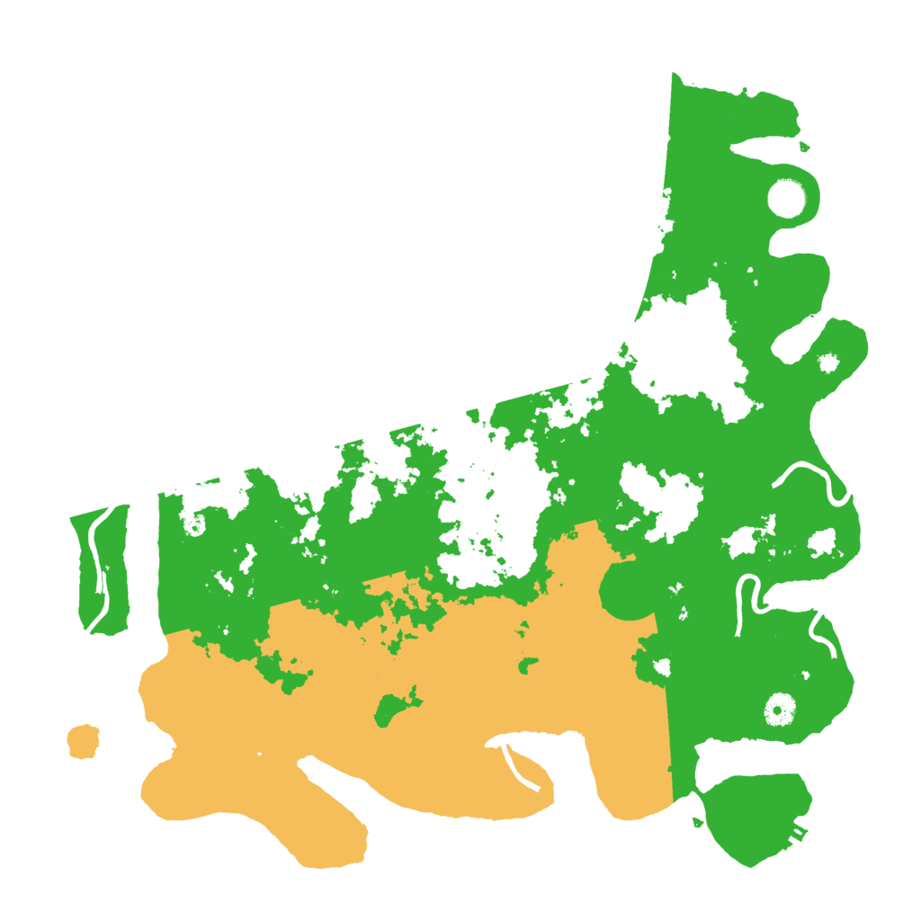 Biome Rust Map: Procedural Map, Size: 4250, Seed: 186311874