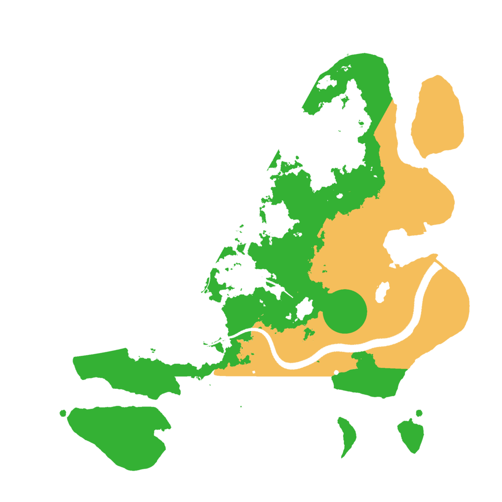 Biome Rust Map: Procedural Map, Size: 3000, Seed: 1047813139