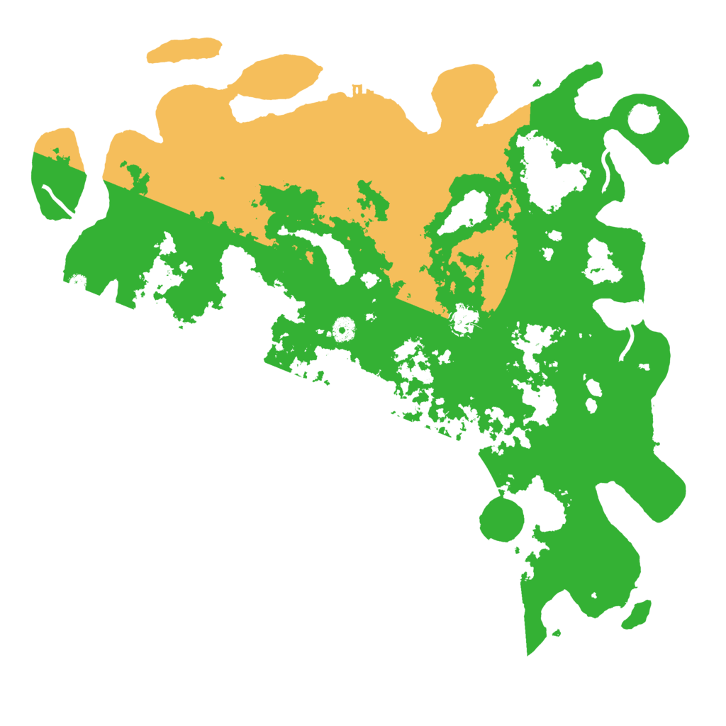 Biome Rust Map: Procedural Map, Size: 4500, Seed: 1362192365