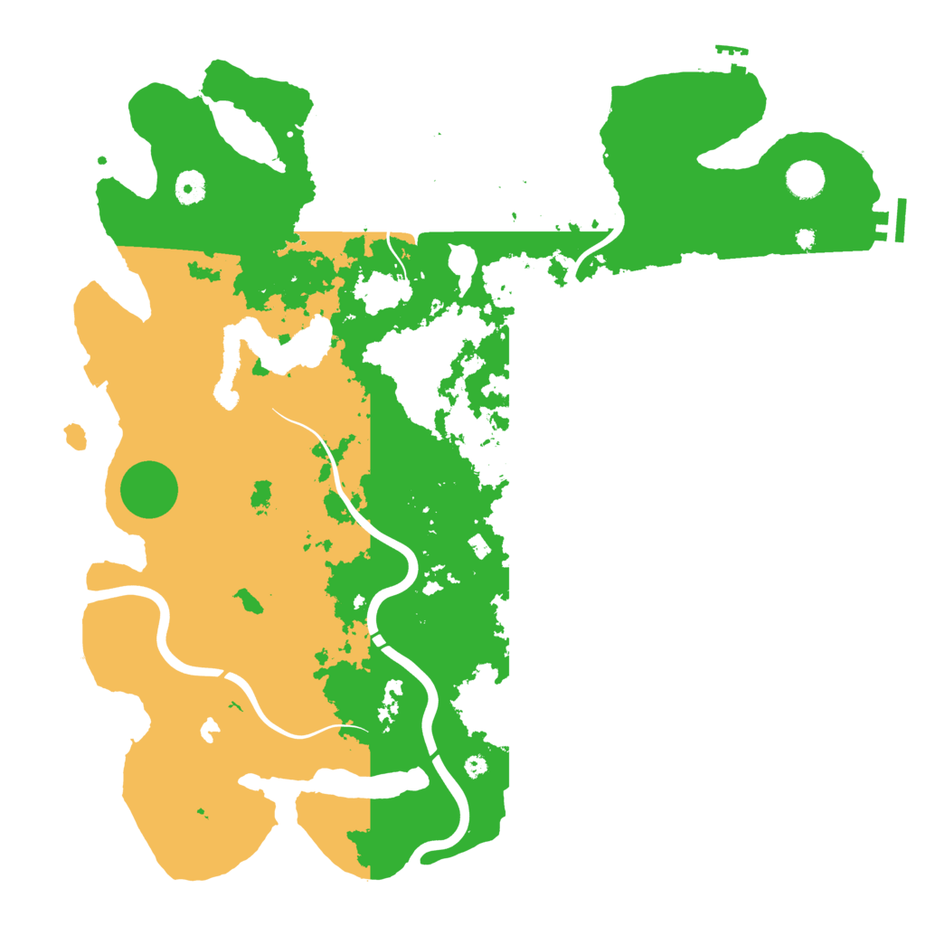 Biome Rust Map: Procedural Map, Size: 4250, Seed: 630192581