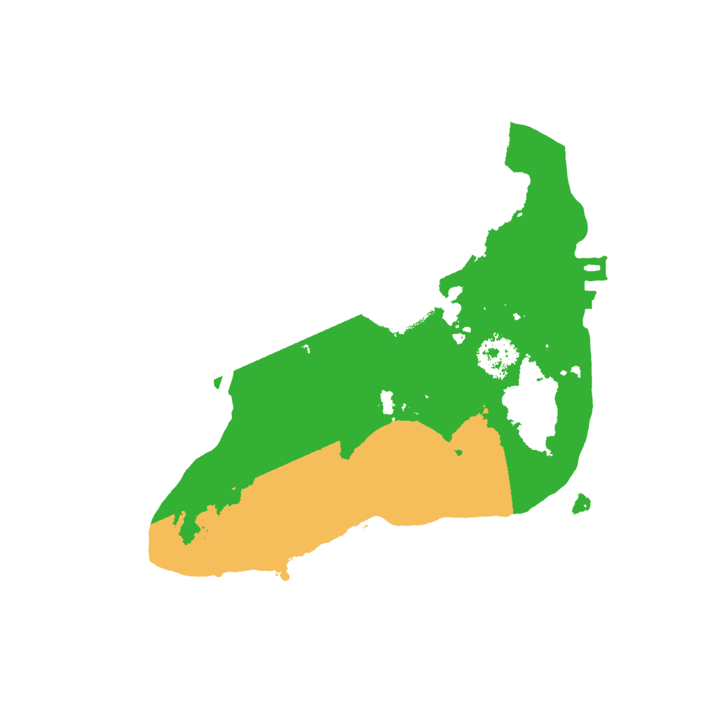 Biome Rust Map: Procedural Map, Size: 1800, Seed: 1336