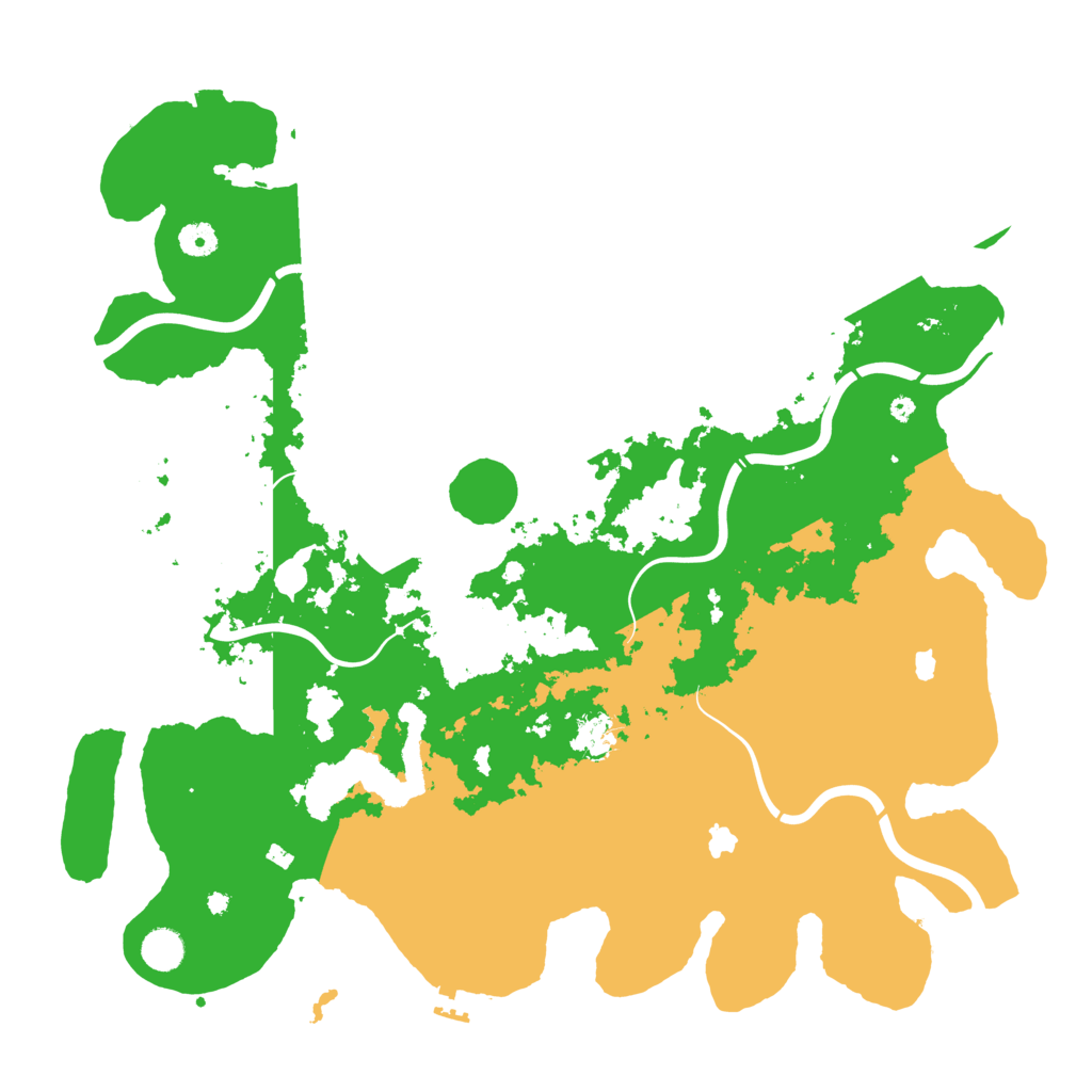 Biome Rust Map: Procedural Map, Size: 4500, Seed: 32826669