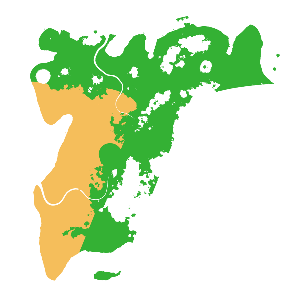 Biome Rust Map: Procedural Map, Size: 3750, Seed: 68409840