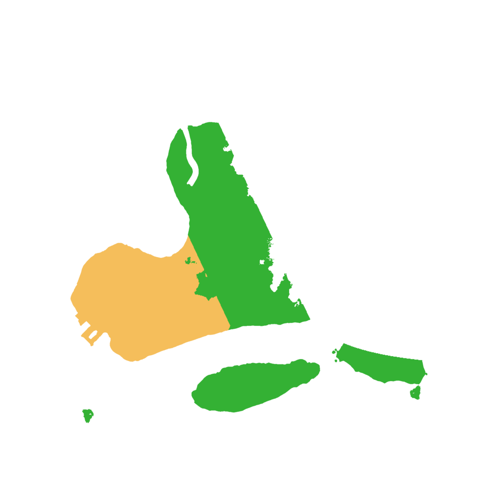 Biome Rust Map: Procedural Map, Size: 2000, Seed: 1913081487