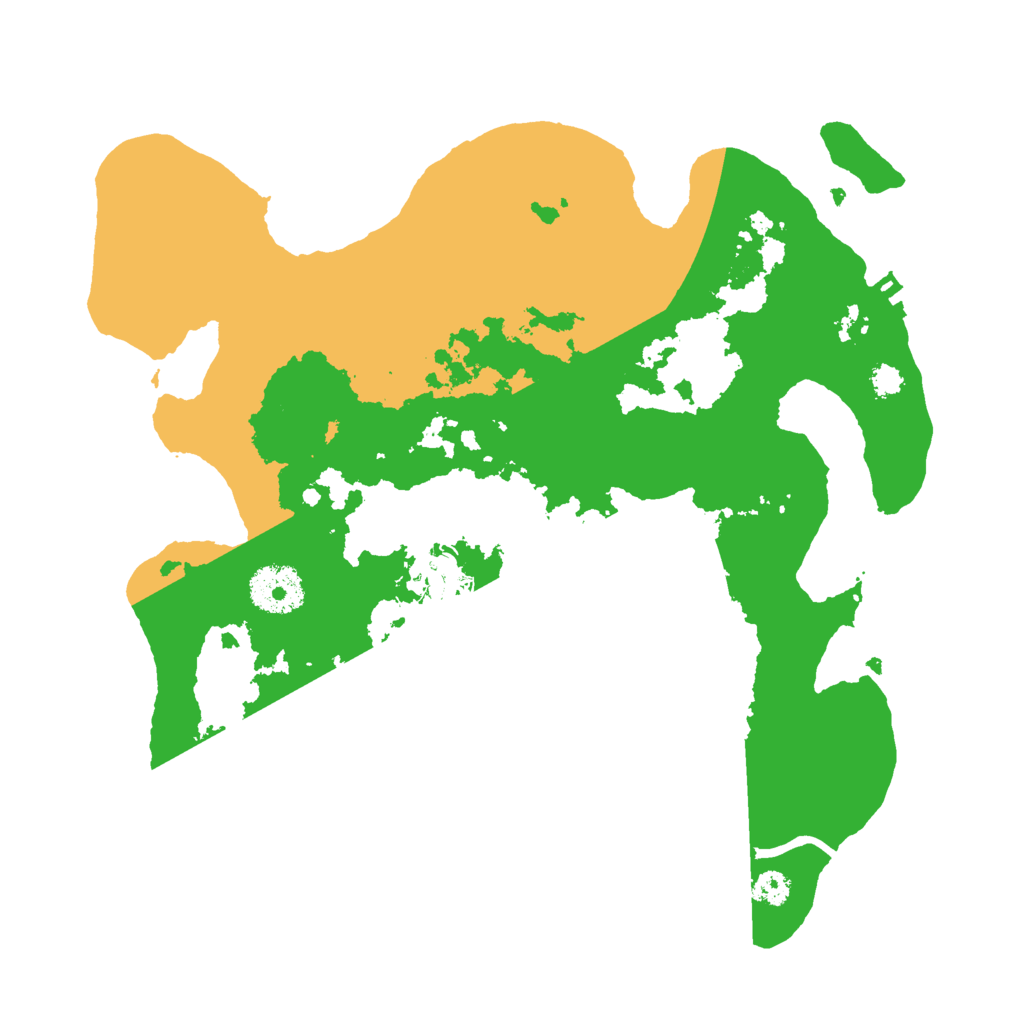 Biome Rust Map: Procedural Map, Size: 3000, Seed: 14294