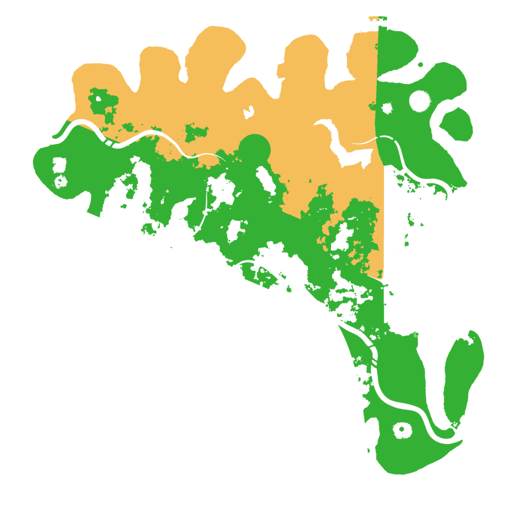Biome Rust Map: Procedural Map, Size: 4250, Seed: 252