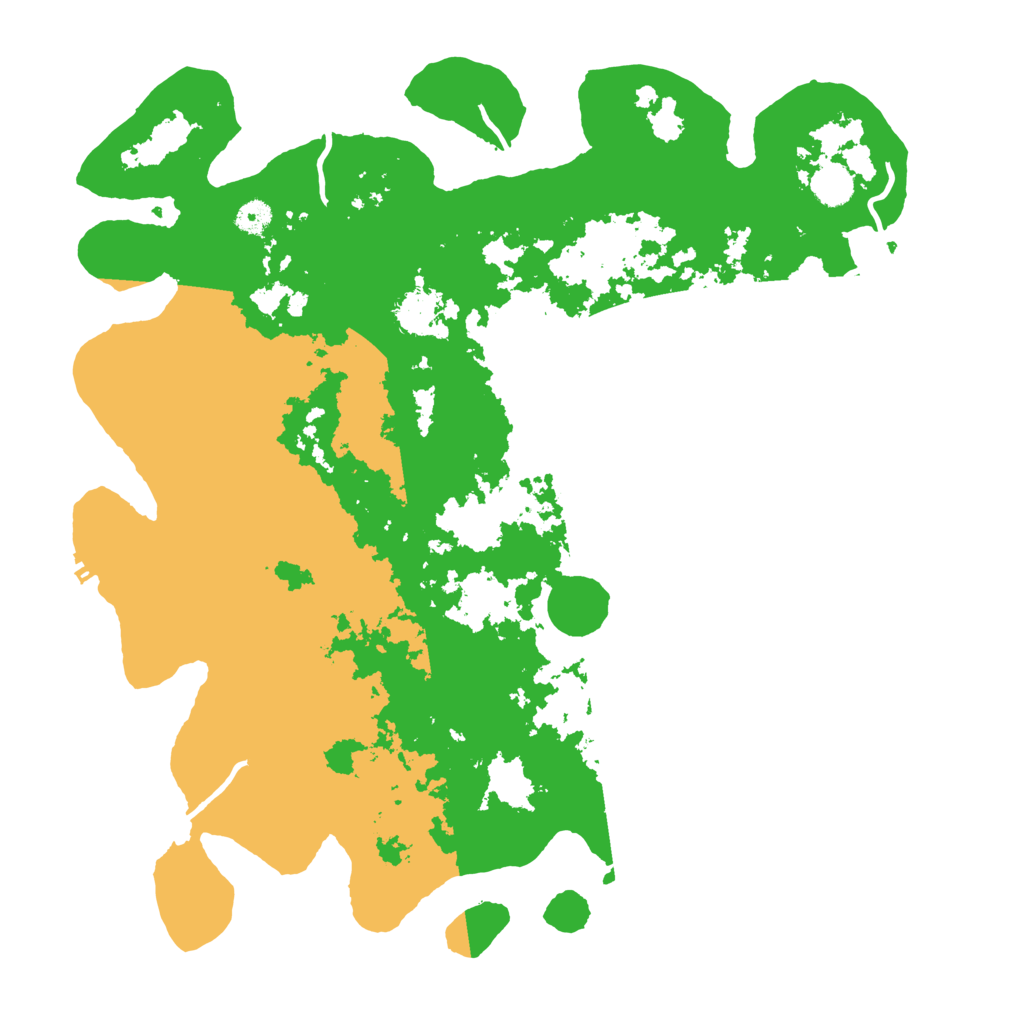 Biome Rust Map: Procedural Map, Size: 4500, Seed: 1977