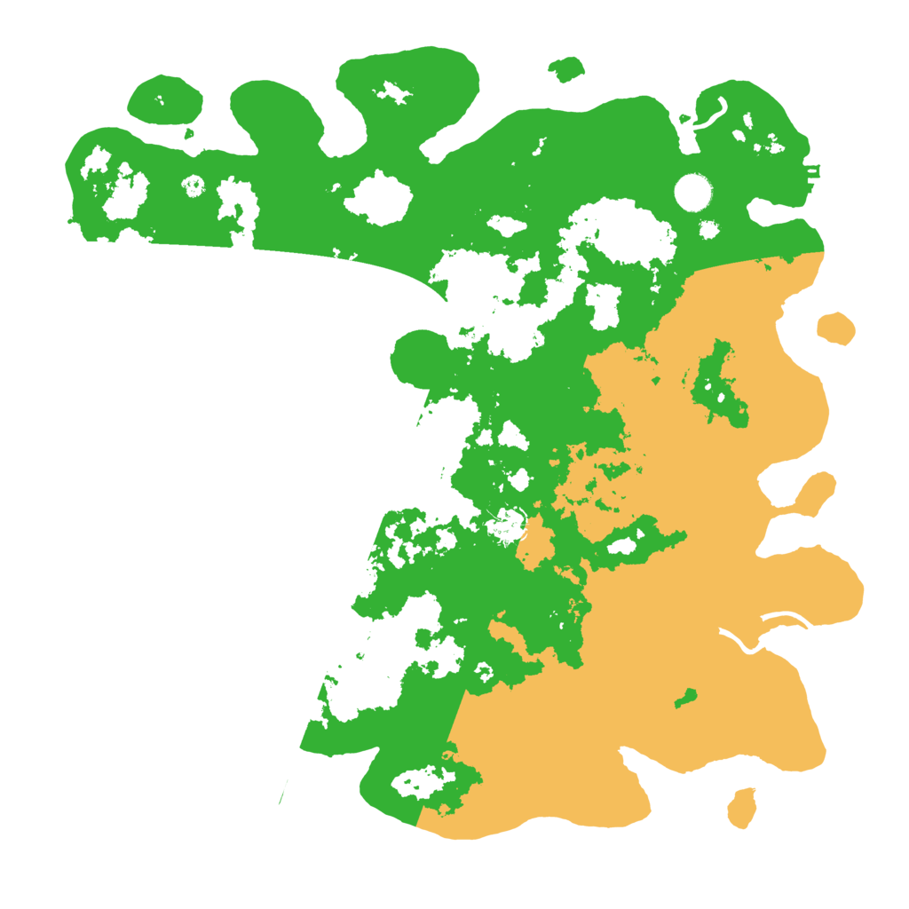 Biome Rust Map: Procedural Map, Size: 4250, Seed: 2127643859