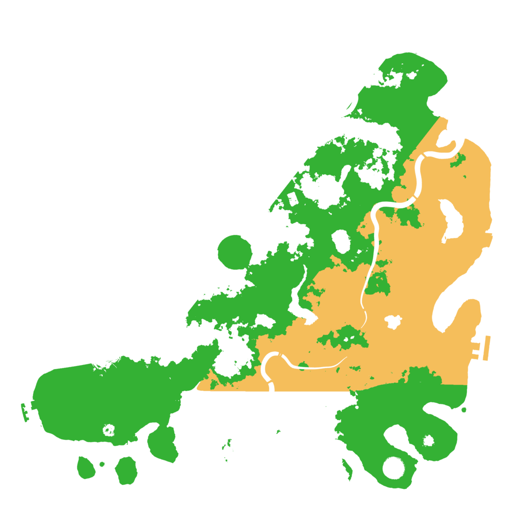 Biome Rust Map: Procedural Map, Size: 4250, Seed: 1588622135