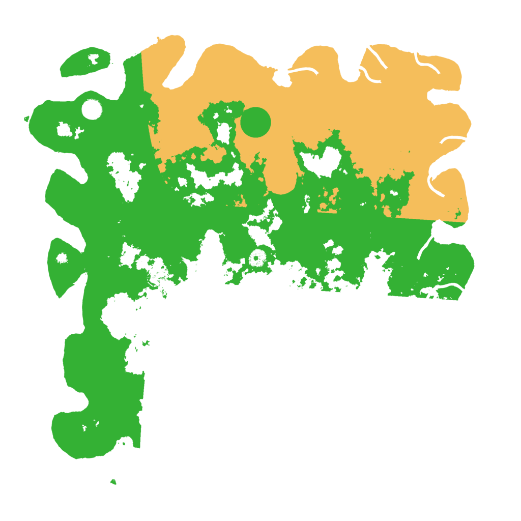 Biome Rust Map: Procedural Map, Size: 4500, Seed: 1323427864
