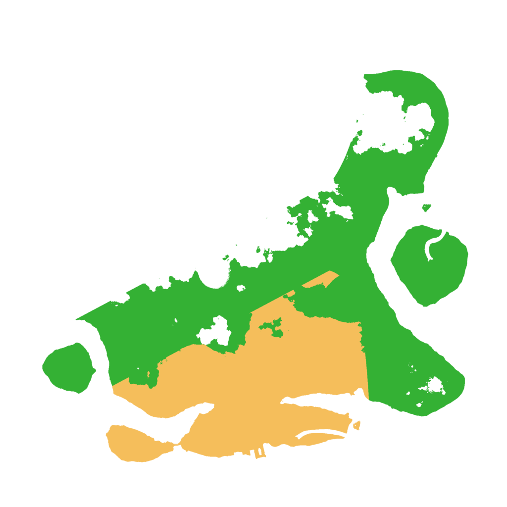 Biome Rust Map: Procedural Map, Size: 3000, Seed: 2046215748