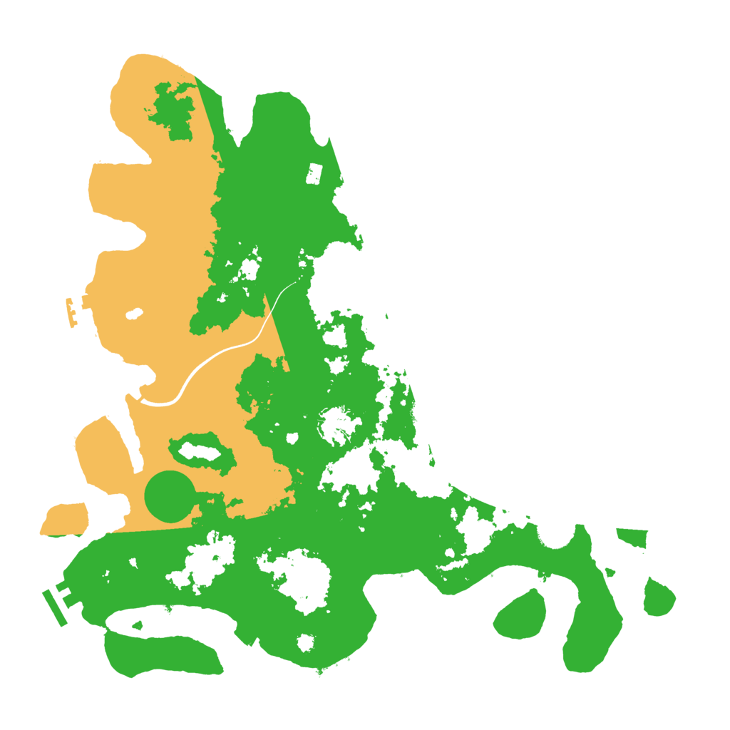 Biome Rust Map: Procedural Map, Size: 3750, Seed: 28538038