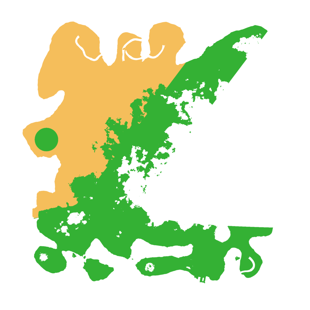 Biome Rust Map: Procedural Map, Size: 3500, Seed: 1121924664