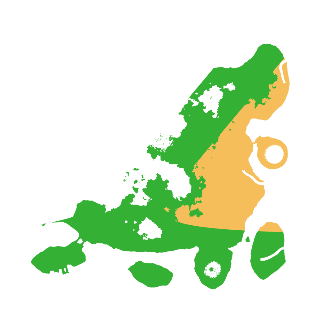 Biome Rust Map: Procedural Map, Size: 3000, Seed: 352642
